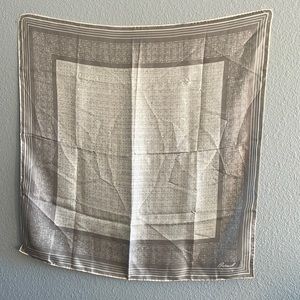 Vintage  60’s Burmel Silk Scarf Hand Rolled Japan